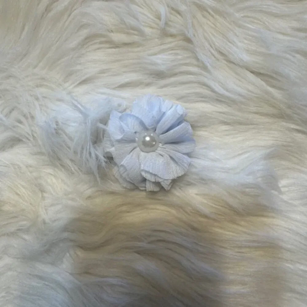 ***** Bundle (5) of Chiffon Flower Hairbows     5B8105  Handmade NWT Boutique